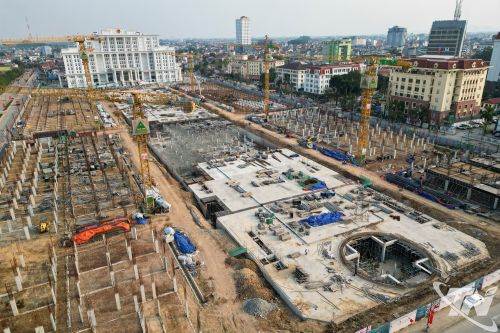 Tăng tốc thực hiện Dự án Khu đô thị mới, phố đi bộ trung tâm